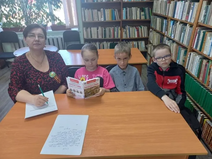 В Марьяновской Детской библиотеке проведено заседание клуба «Весёлые и начитанные»