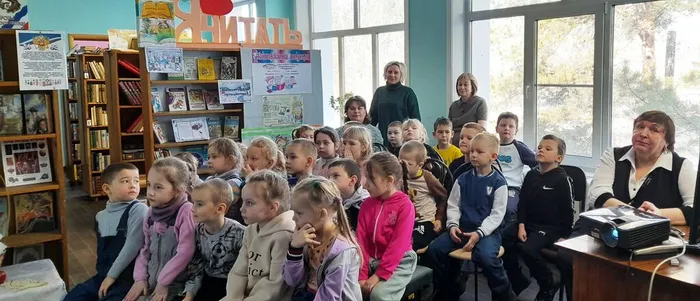 Детский сад в гостях у Москаленской библиотеки