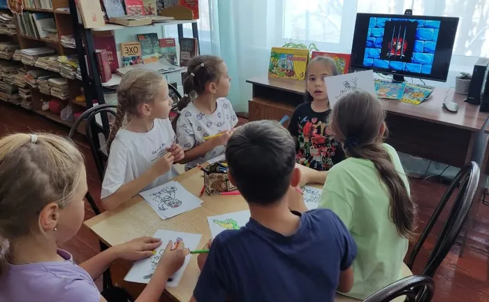 заседания детского клуба «Любители почитать»