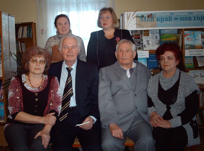 Встреча писателя с жителями Марьяновки